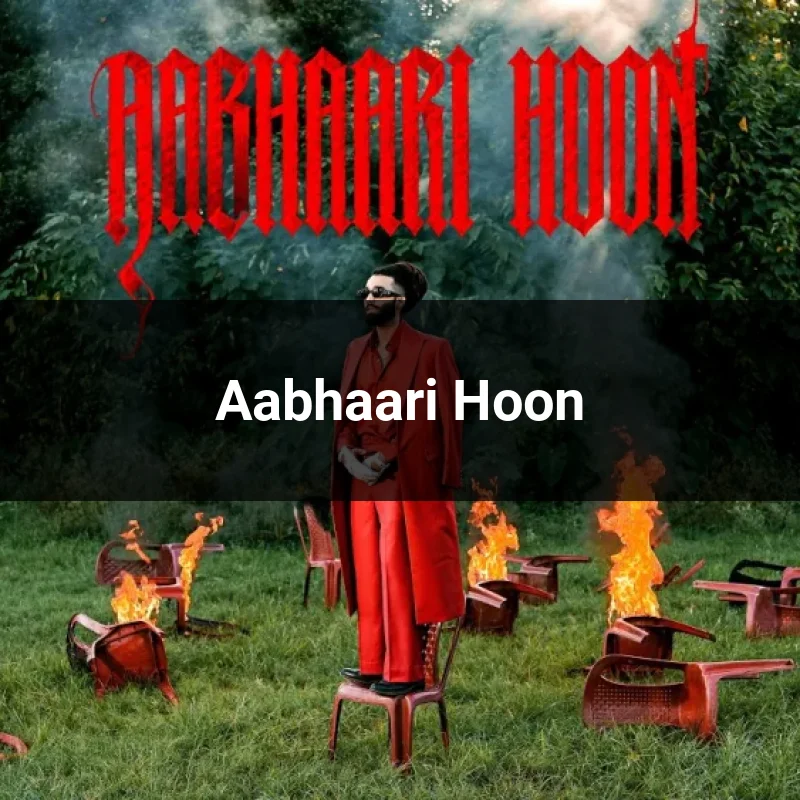 Aabhaari Hoon lyrics cover